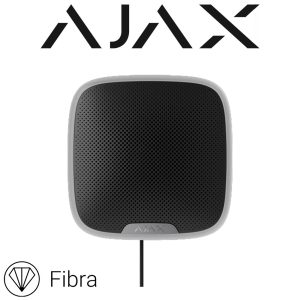 Adjustable alarms and notifications volume level: from 85 to 113 dB LED indication of alarms and security mode Notifications on security mode change and delays when entering/leaving Adjustable alarm duration: from 3 seconds to 3 minutes Backup battery in case of attempts to cut off the siren from Fibra line Chime feature   Product code: 46720.07.WH1   EAN: 4823114035319